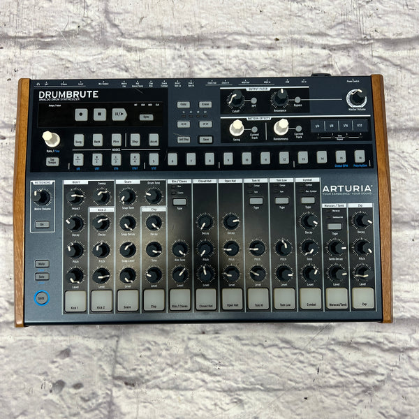 Arturia DrumBrute Electric Drum Machine Evolution Music