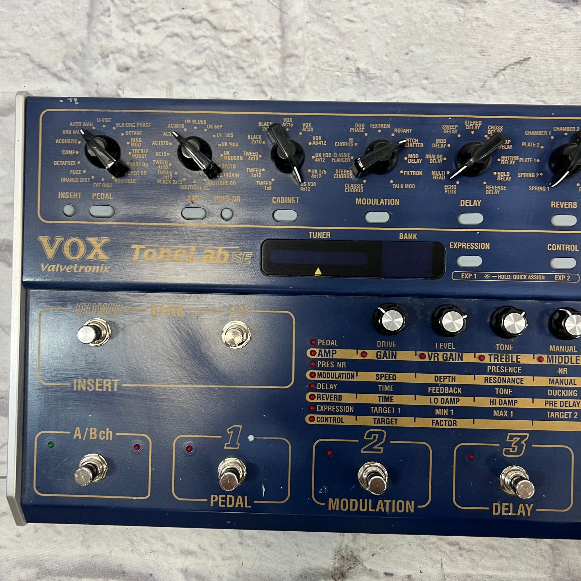 vox multi effects pedal Vox Tonelab SE Multi Effects Pedal