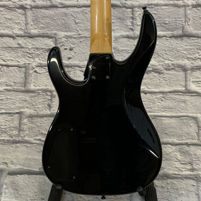 1989 Squier HM (Heavy Metal) 4 String Bass Black