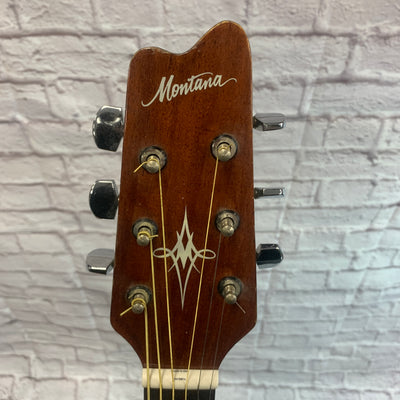Montana M17-4 Acoustic Guitar - Natural