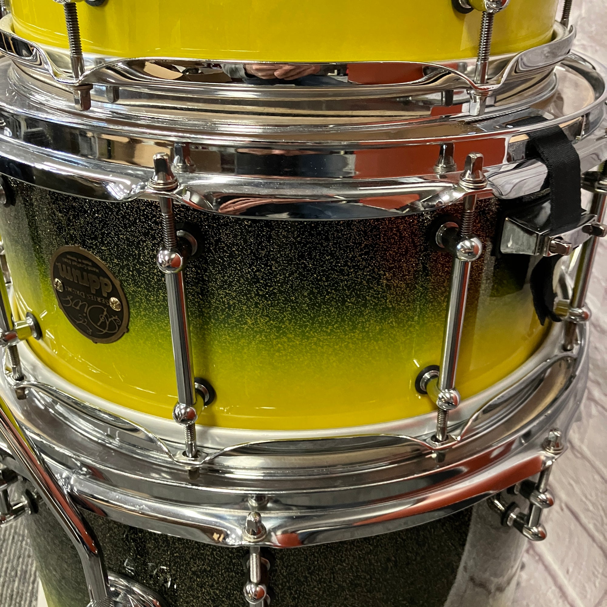 DDrum Dios Racing Yellow 5pc Drum Kit AS IS