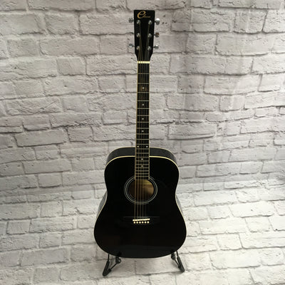 Eleca DAG-5-BK Black Acoustic Guitar