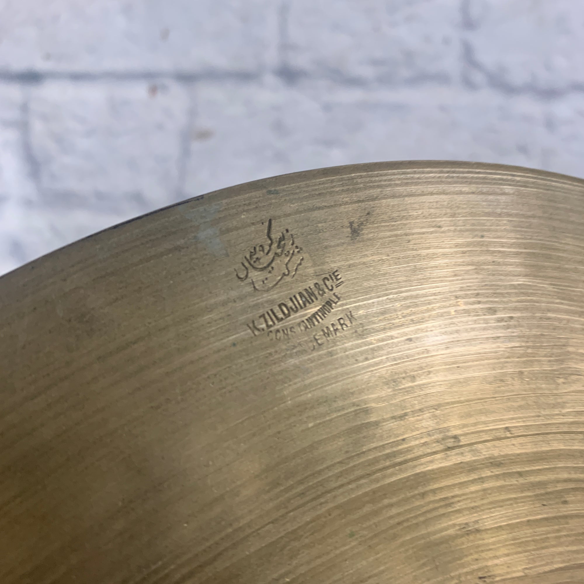 Zildjian K Constantinople 12  Cymbal Stamp 2 Pre Serial Number
