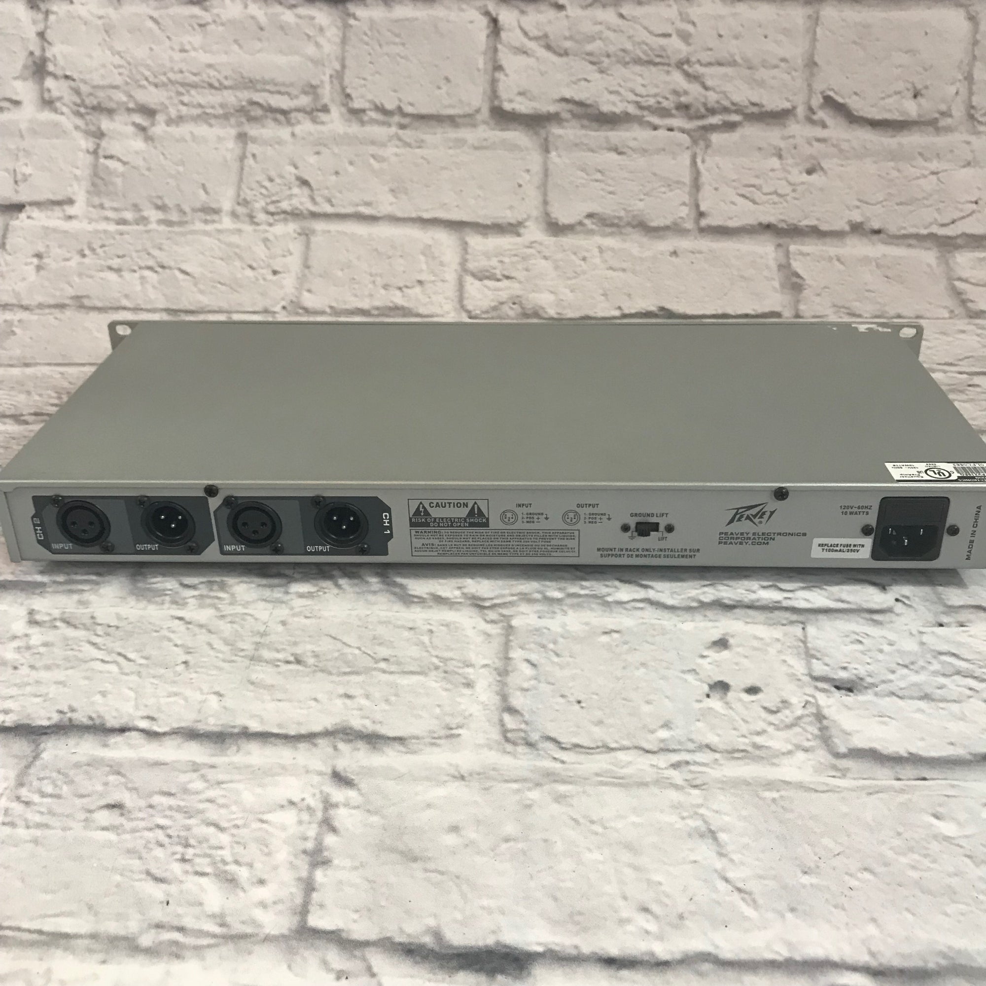 Peavey 215EQ Dual 15 Band Graphic Equalizer