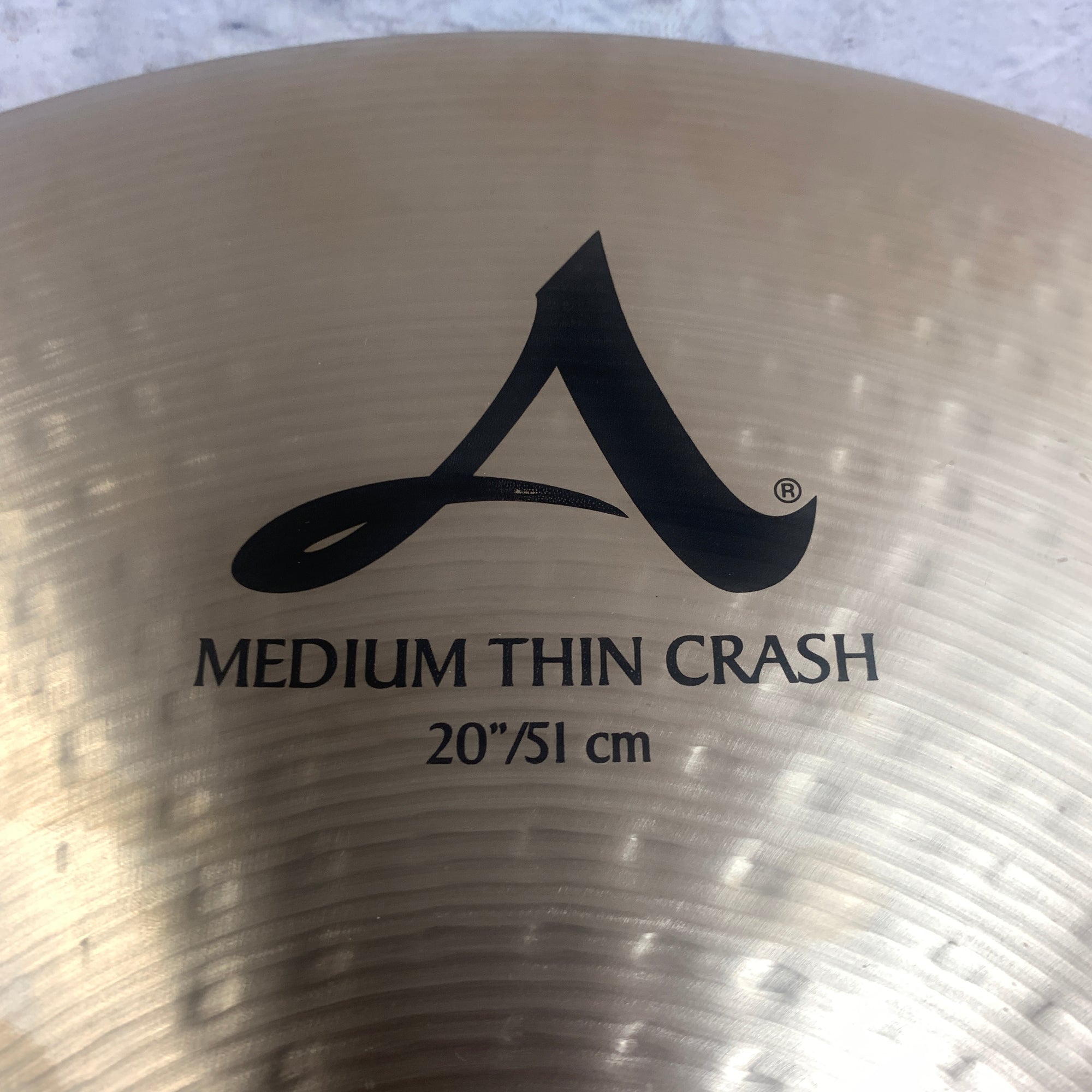 Zildjian 20 A Medium Thin Crash Cymbal