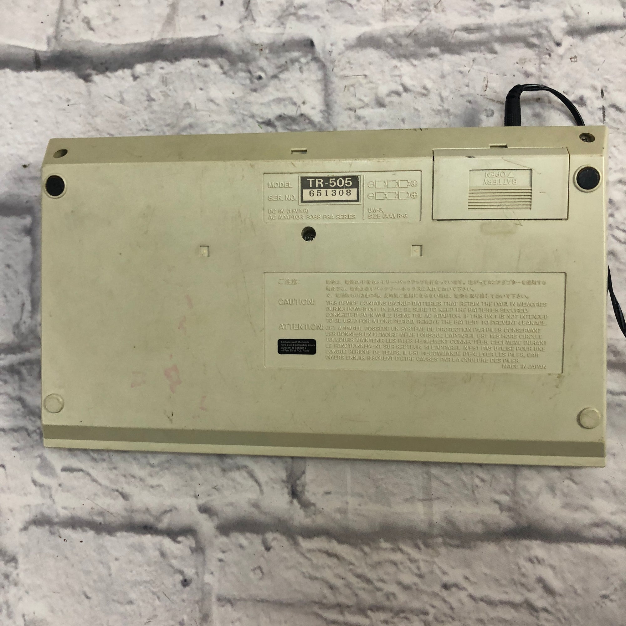 Roland TR505 Drum Machine