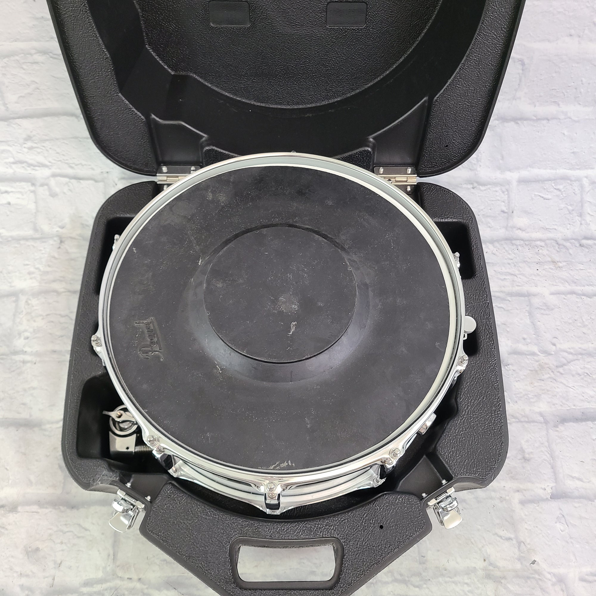 Pearl Steel Snare Starter Kit w/ Stand, Practice Pad and Case