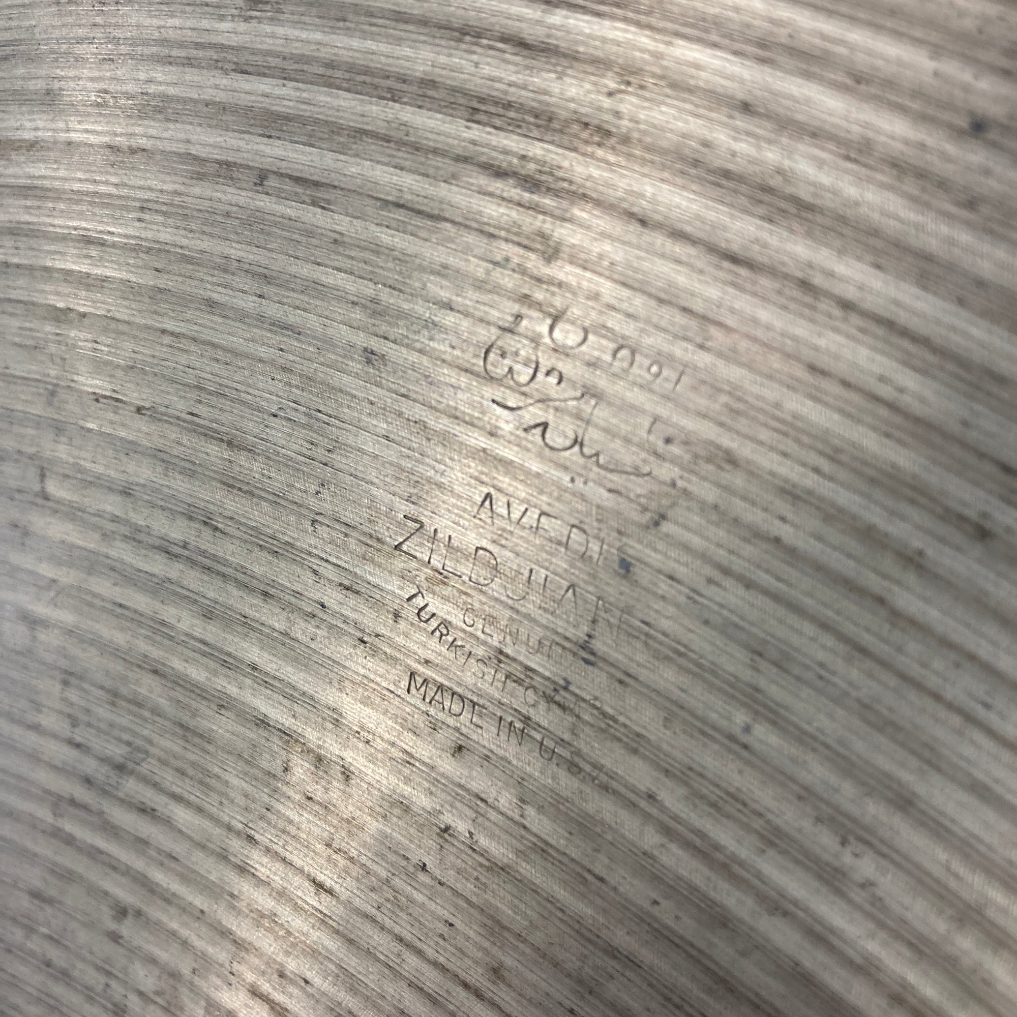 Vintage Zildjian Avedis 20 Ride Cymbal