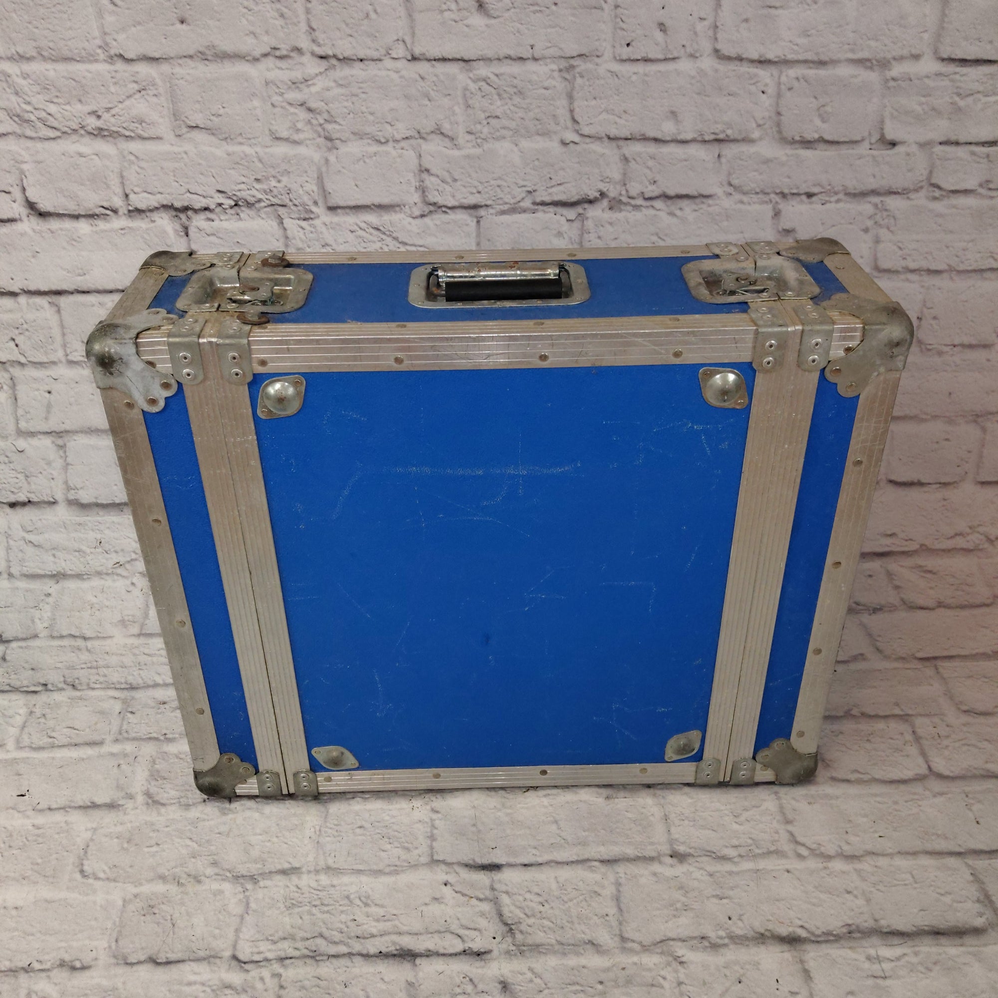 Hybrid Cases Blue 4U Rack Case