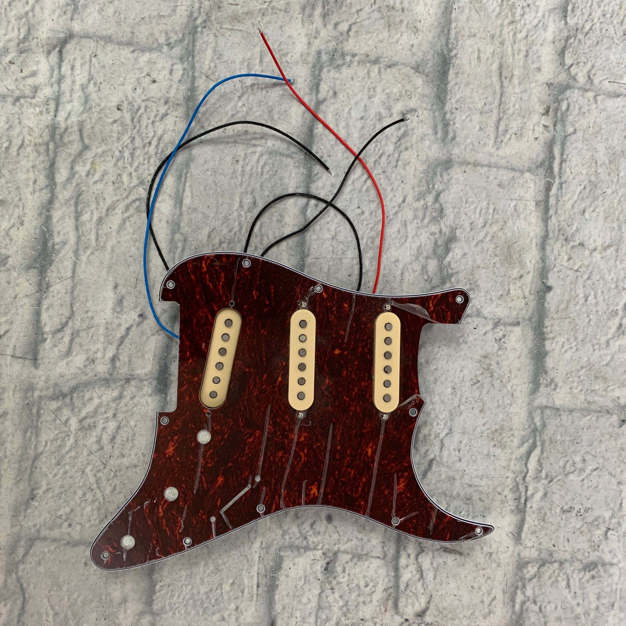 Partially Loaded Strat-Style Pickguard