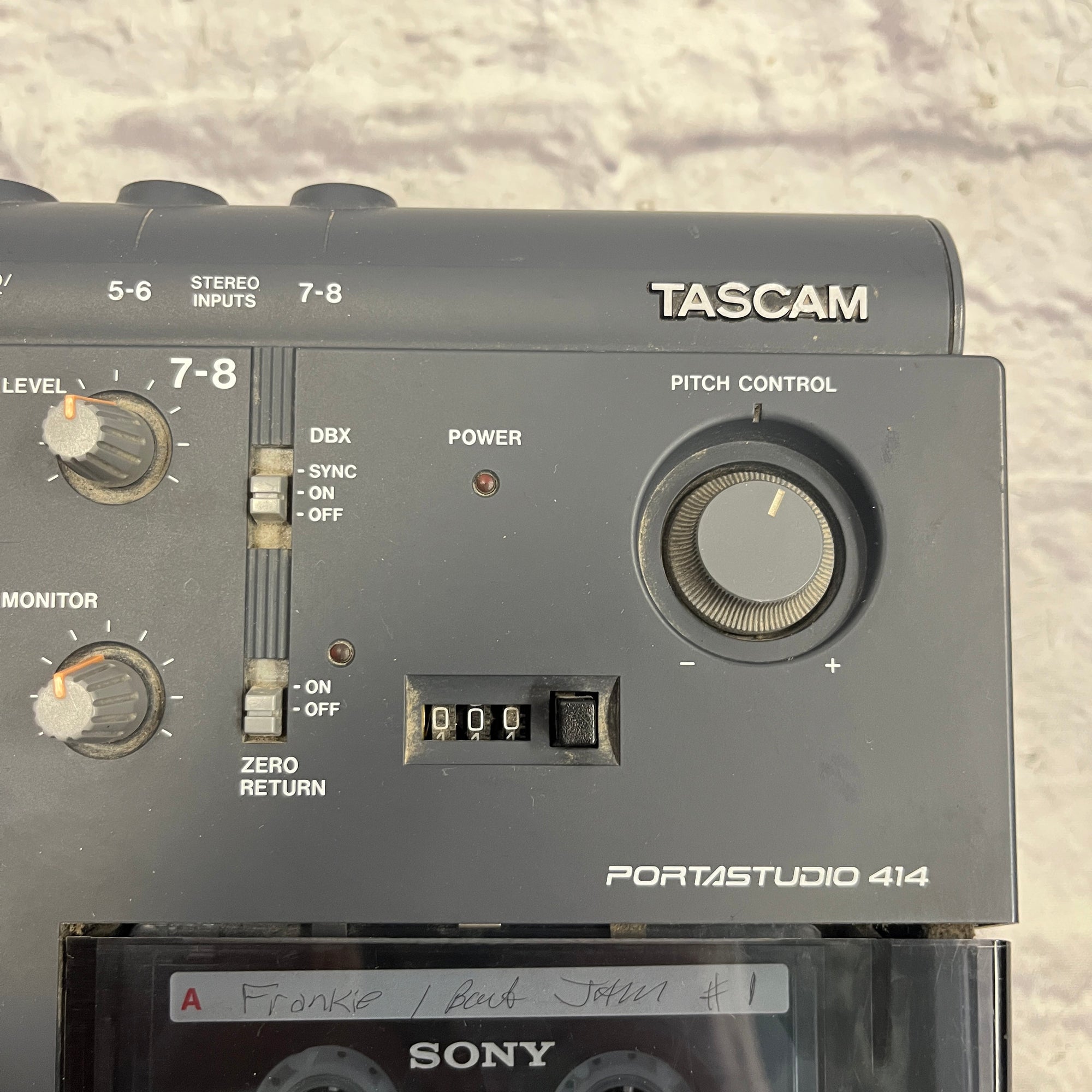 Tascam 414 Portastudio 4Track Cassette Multitrack Recorder Evolution