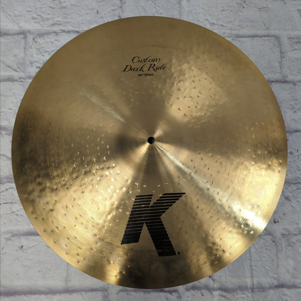 Zildjian K Custom Dark Ride Cymbal 20 - Evolution Music