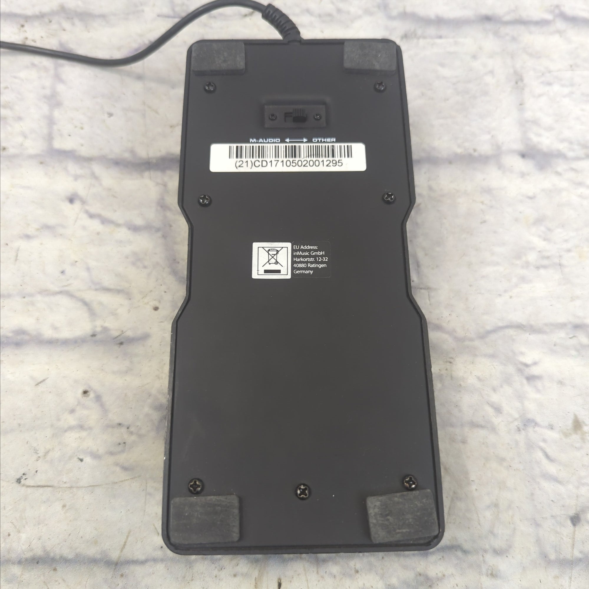 M Audio M-Gear EX-P Universal Expression Controller Pedal