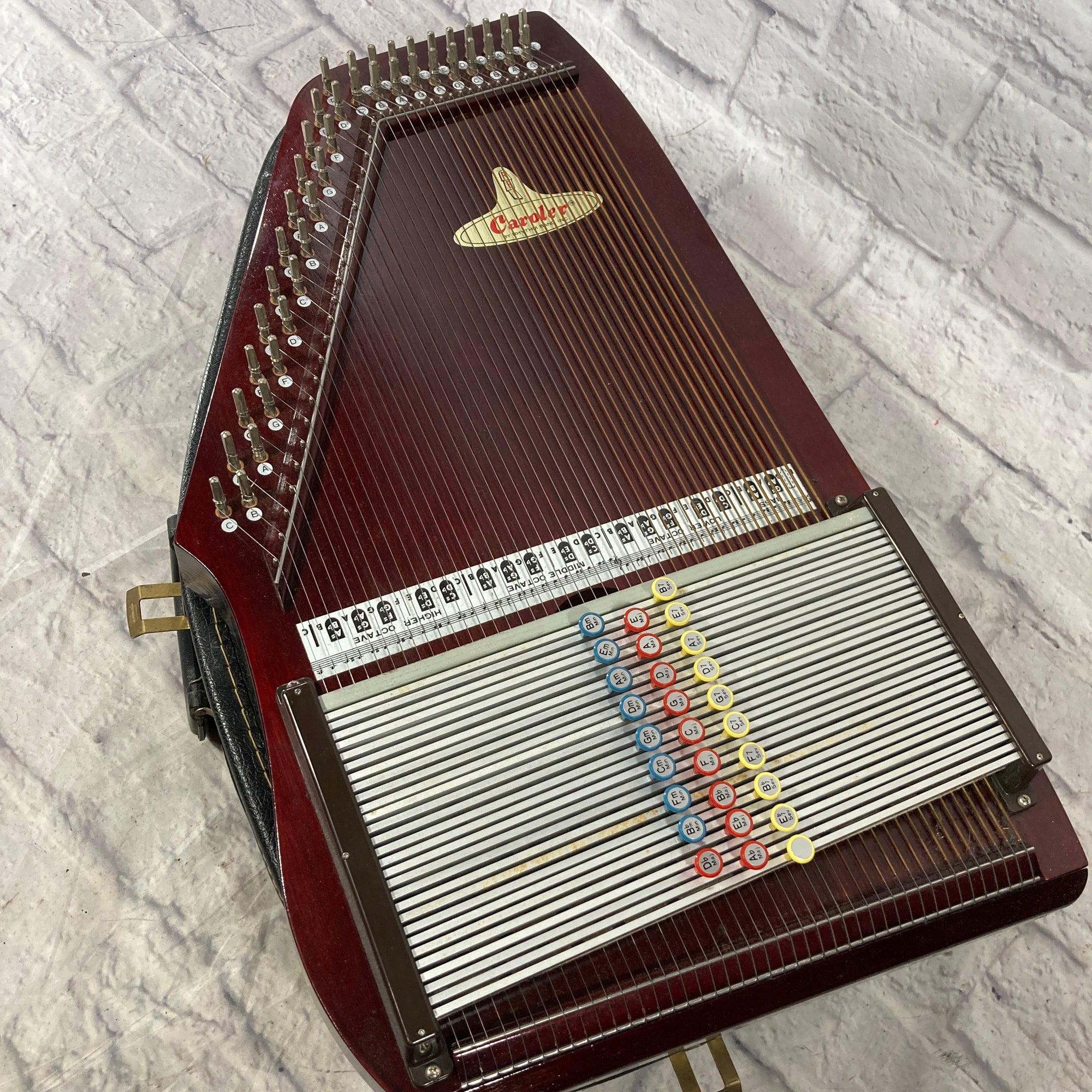 Rhythm Band Caroler Autoharp w/ Case