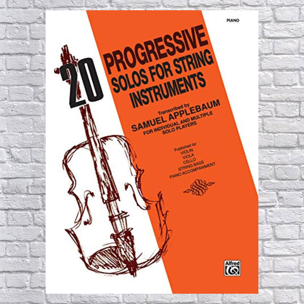 20 Progressive Solos for String Instruments - Evolution Music