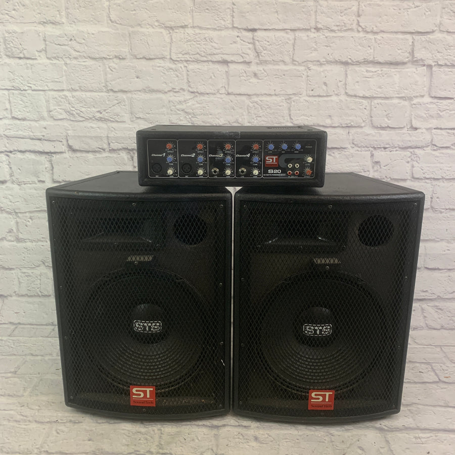 Sound Tech S20 PA SYSTEM Portable PA