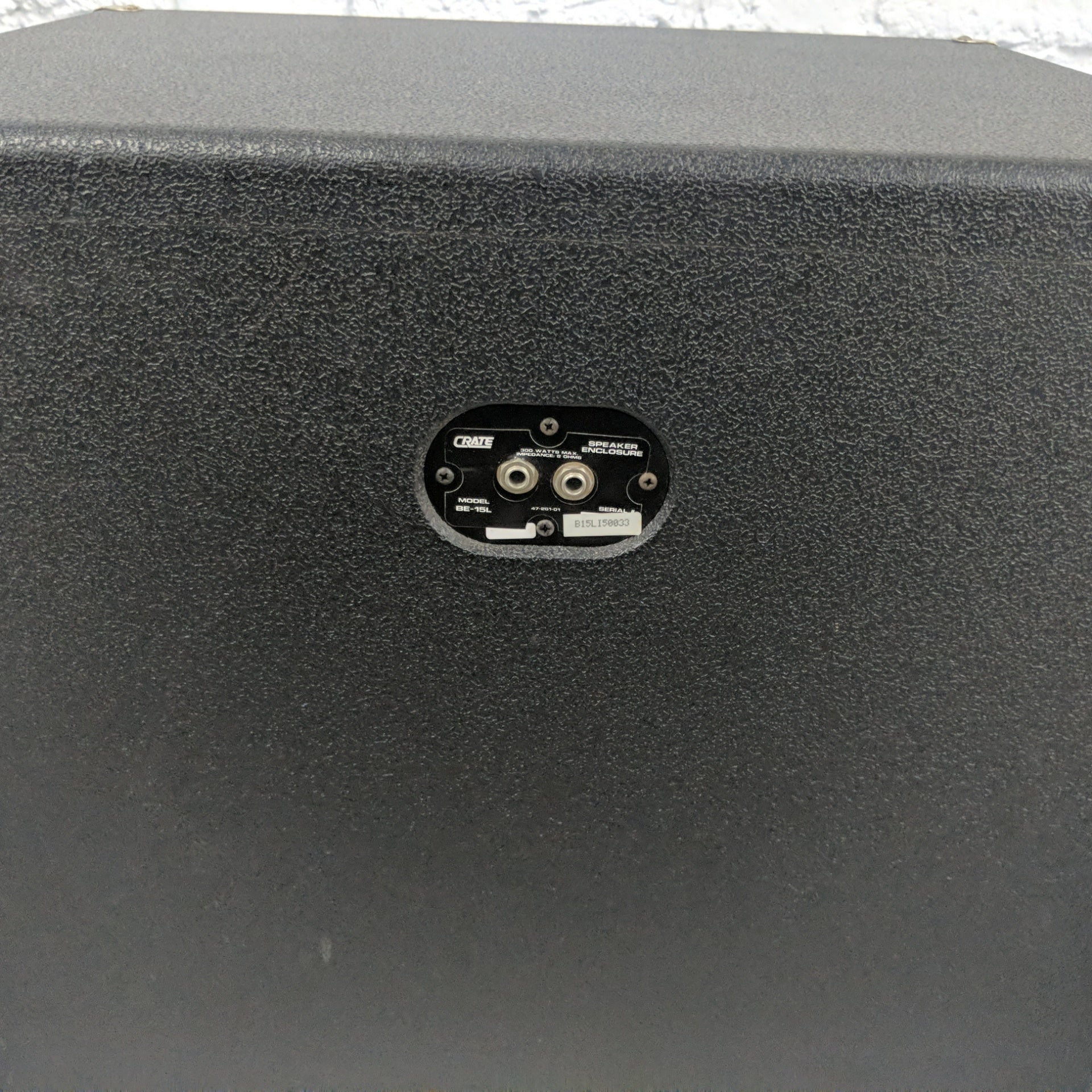 Crate BE-15L 1x15 Bass Cabinet