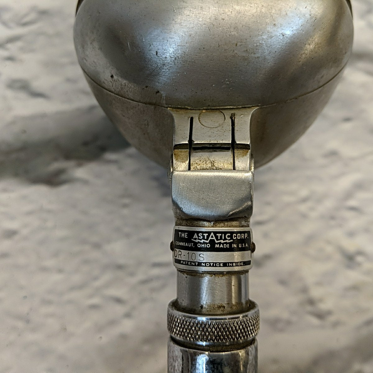 Vintage 1950s Astatic DR-10s Microphone