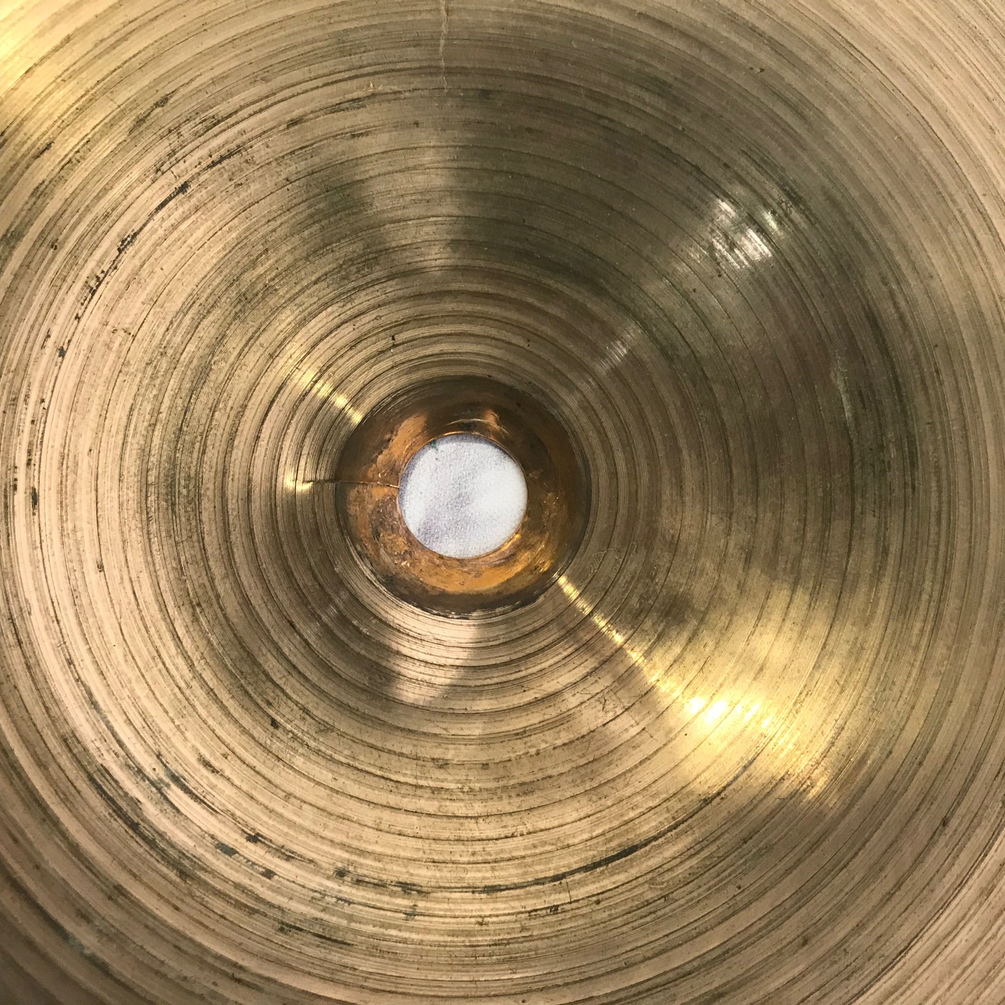 Vintage 1960s Hayman British 14in Hi Hat Cymbal Pair