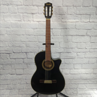 Fender CN-240SCE Thinline BLK Acoustic Guitar