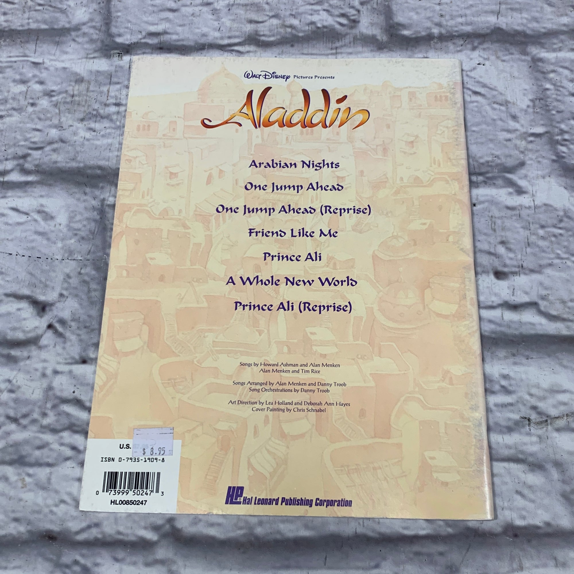 Aladdin - Piano Accompaniment