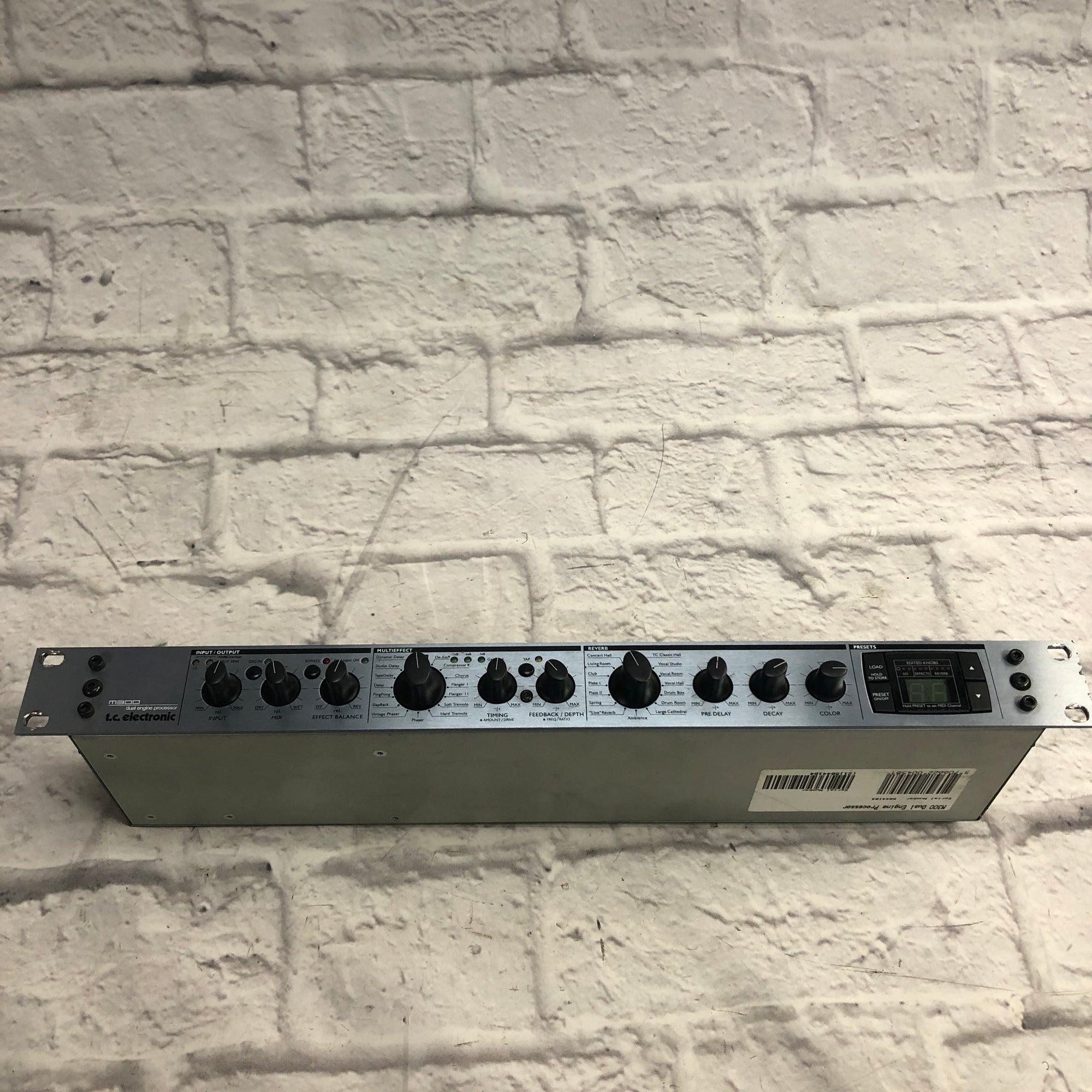 1101* TC Electronic M300 ディレイ リバーブ 1101* TC Electronic M300 ディレイ リバーブ