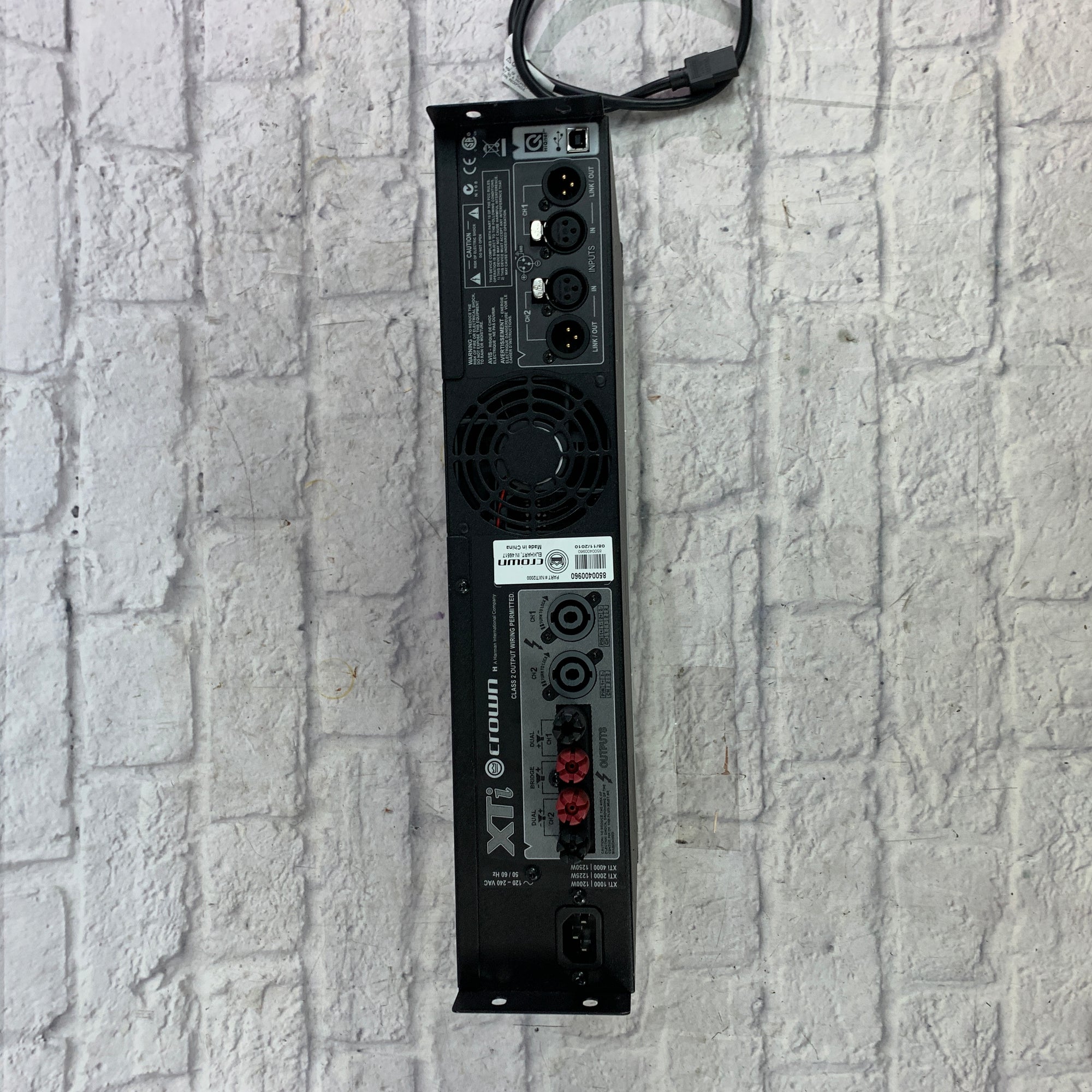 Crown XTI2000 Power Amp