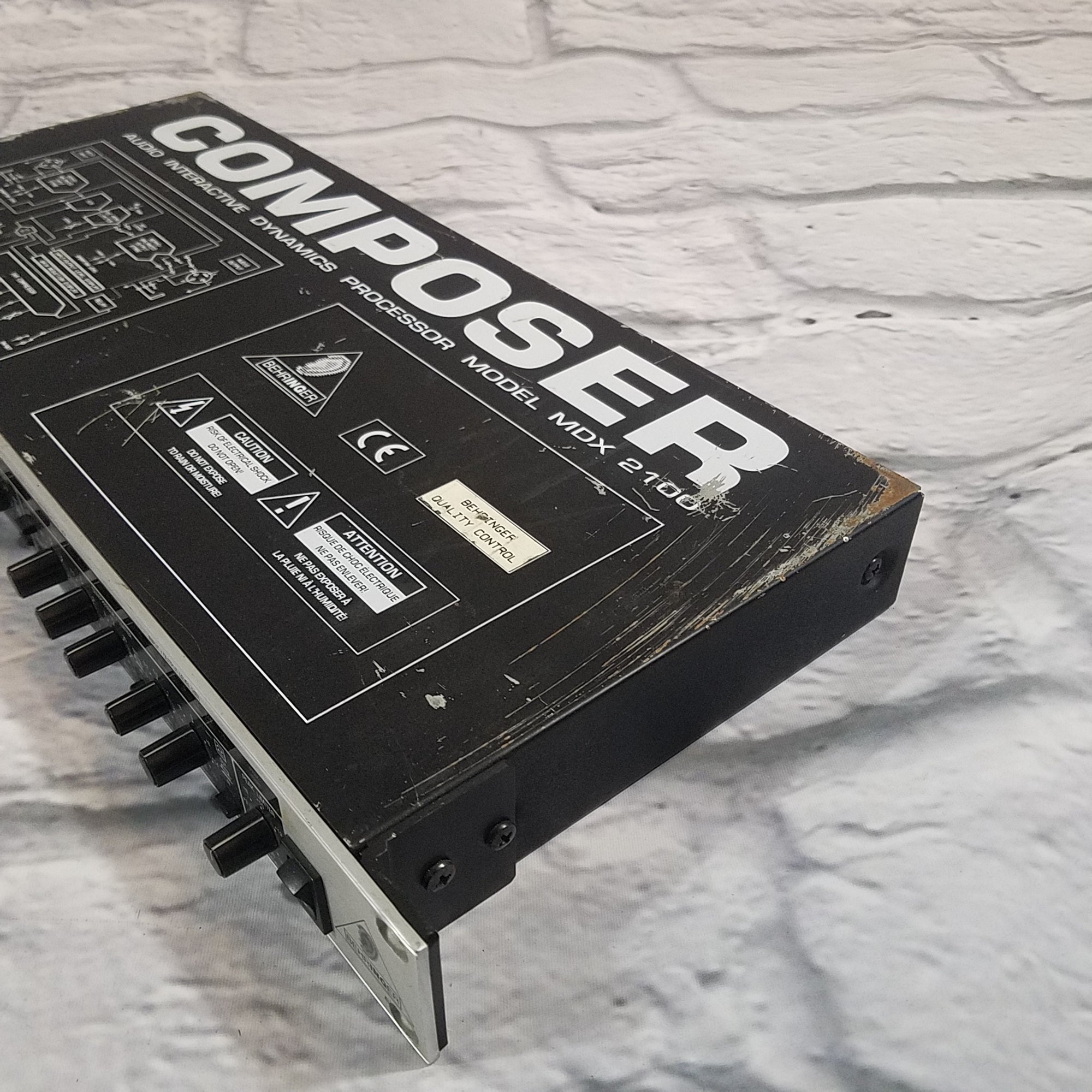 Behringer MDX 2100 Composer Dynamics Processor Rack