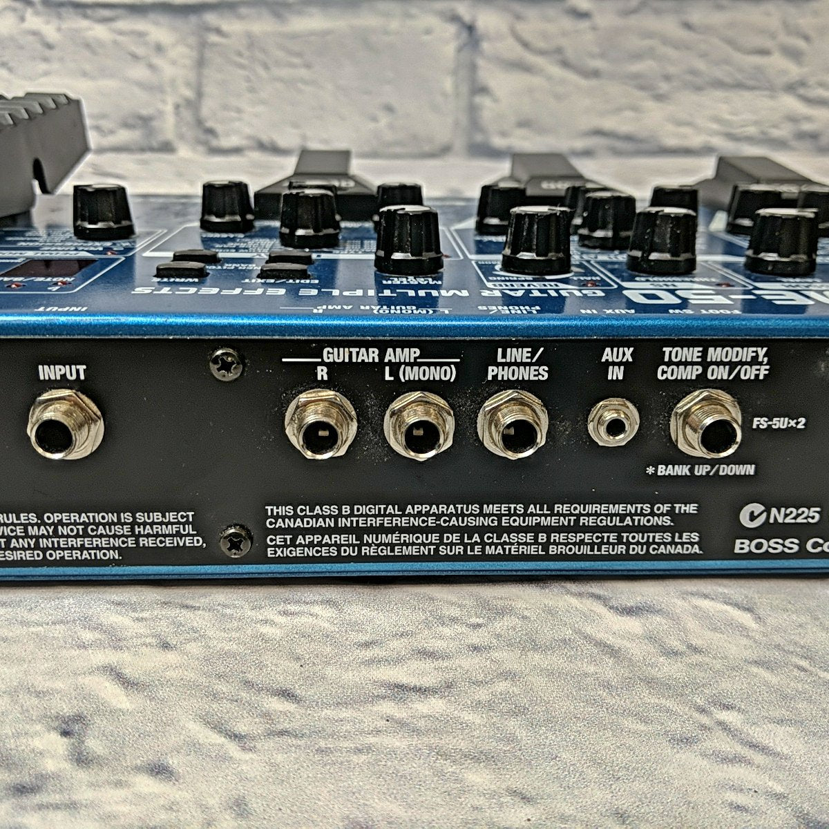 boss me 50 multi effects pedal Boss ME-50 Multi Effects Guitar Pedal