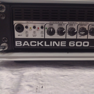 Gallien-Krueger Backline 600 Bass Head w/ Roadrunner Case