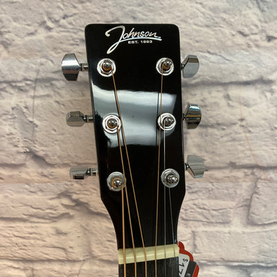 Johnson JG620S Acoustic Guitar (Sunburst)