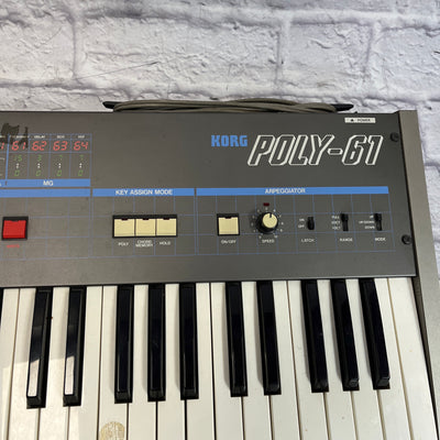 Korg poly-61 Digital Synth AS IS