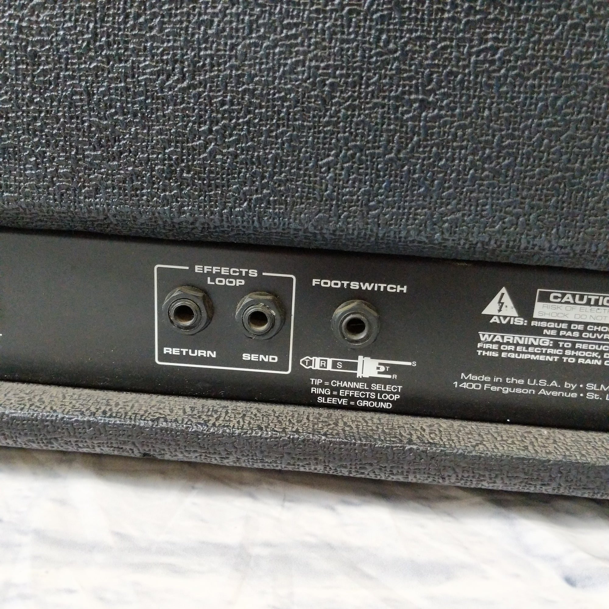 Crate Blue Voodoo Model BV-60H BV60 2-Channel 60-Watt Guitar Head 6L6 Tubes Made in USA Generation