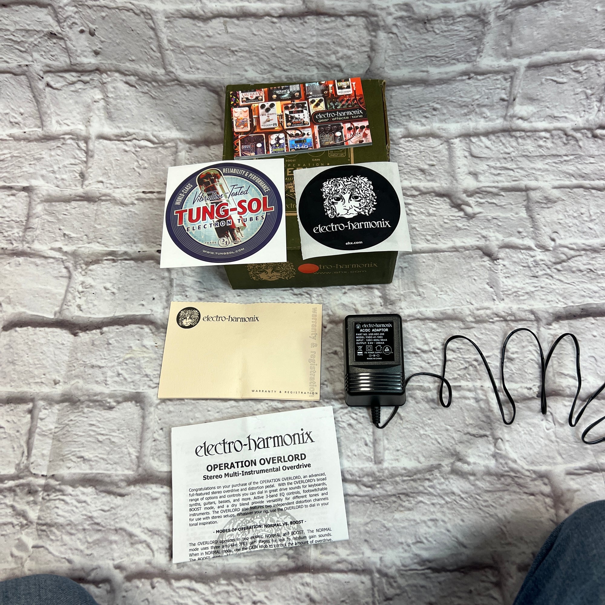 Electro-Harmonix Operation Overlord Allied Overdrive Pedal