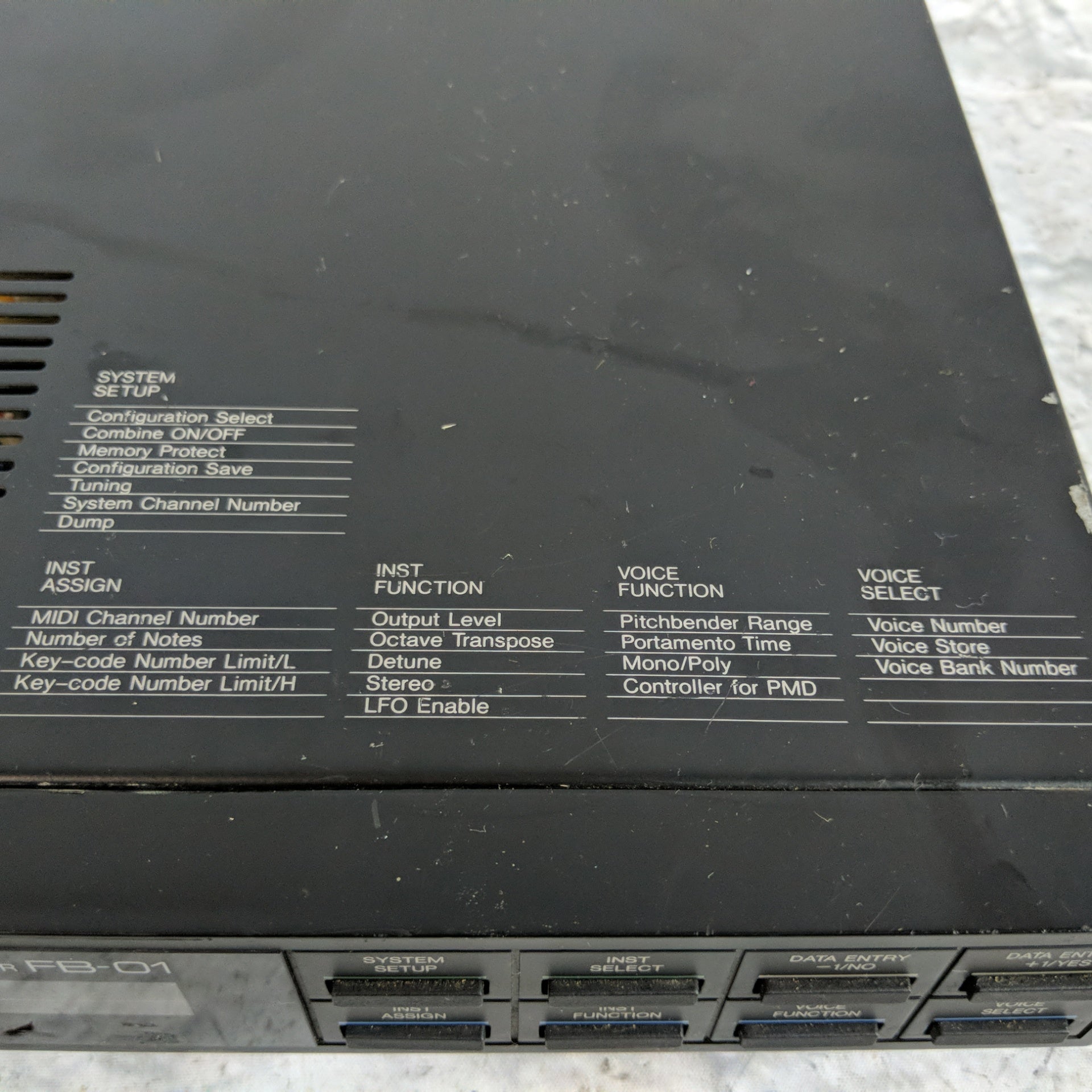 Yamaha FB-01 FM Sound Generator Midi Module