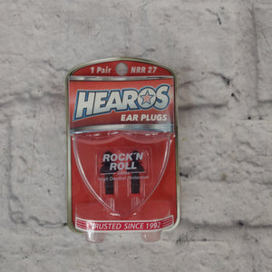 Hearos Earplugs Rock 'n Roll Series with Free Case, 1-Pair