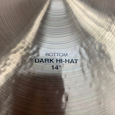 Paiste 14 Masters Dark Hi Hat Cymbal Pair