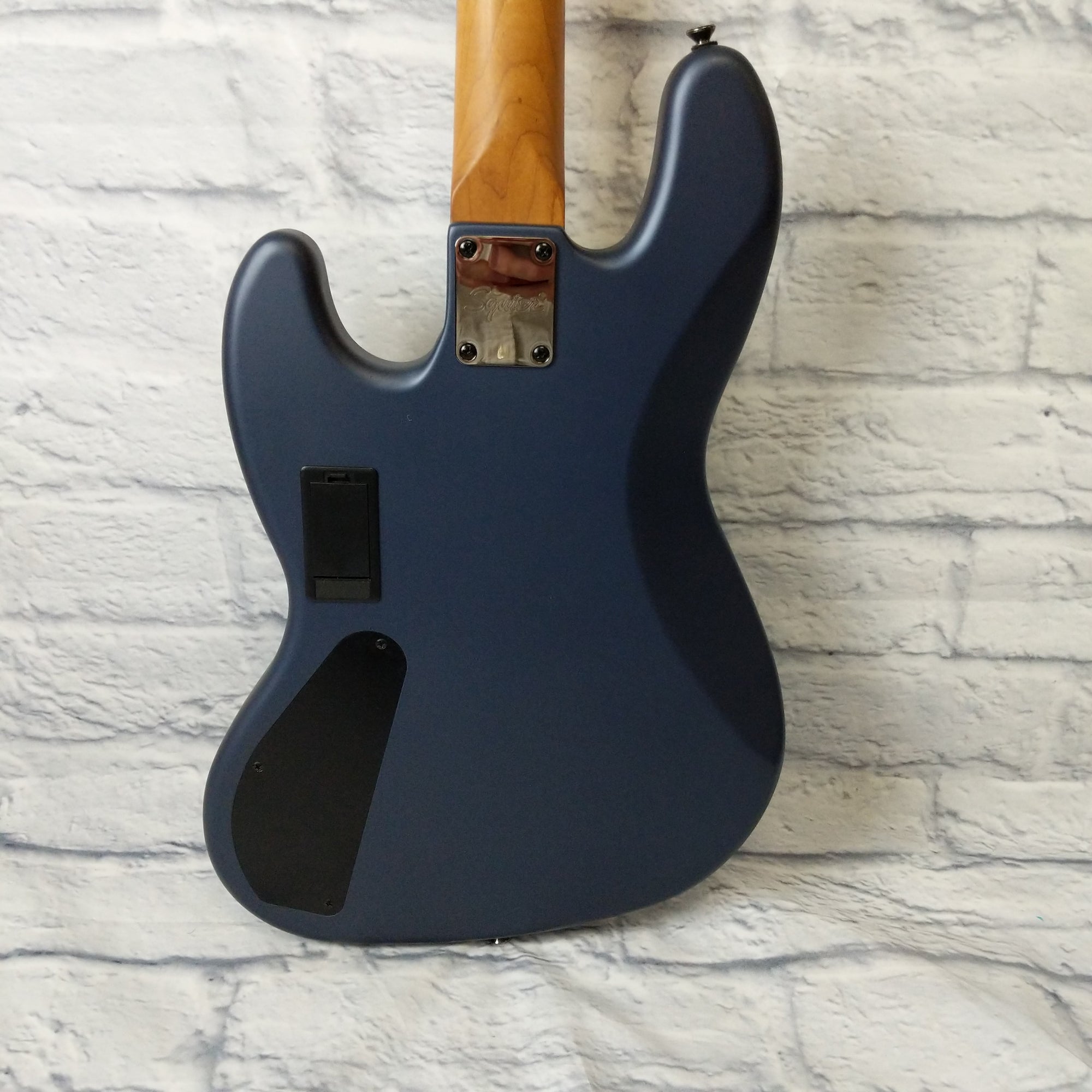 Squier Contemporary Active Jazz 4 String Bass Guitar HH 2020 Midnight Satin