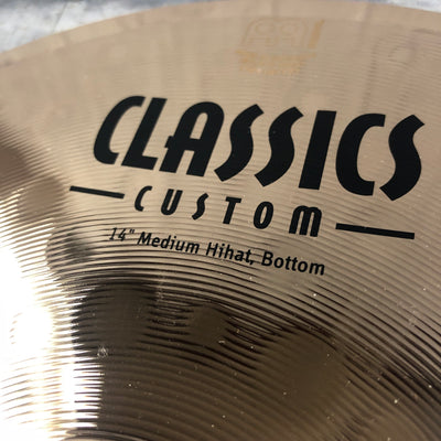 Meinl 14 Custom Classics Medium Hi Hat Cymbal Pair