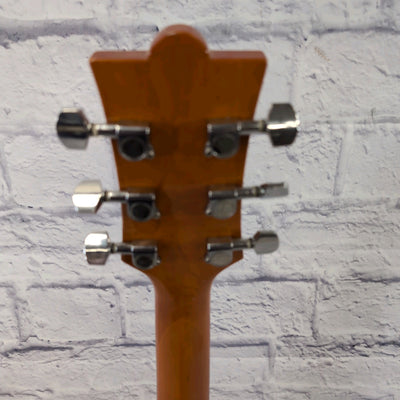 Bohemian Guitars Oil Can Guitar Dual Humbucker Red