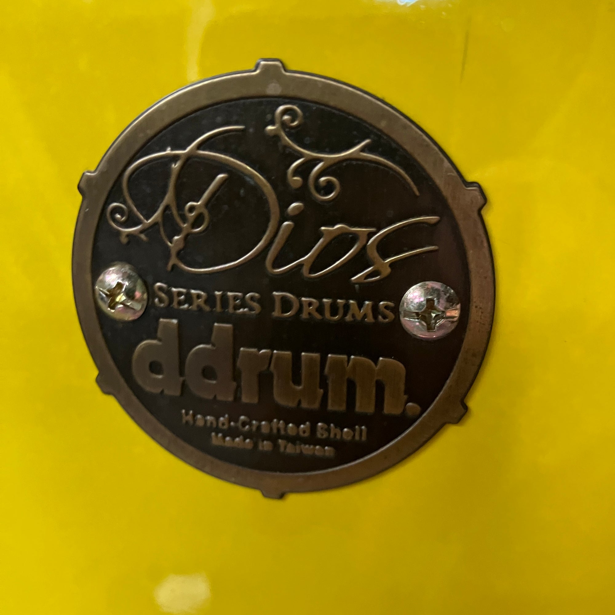 DDrum Dios Racing Yellow 5pc Drum Kit AS IS