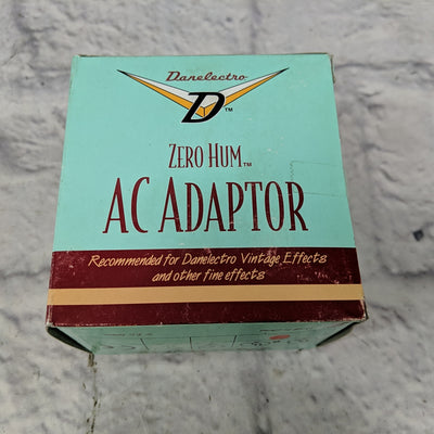 Danelectro Zero Hum 9V AC Adaptor  - New Old Stock!