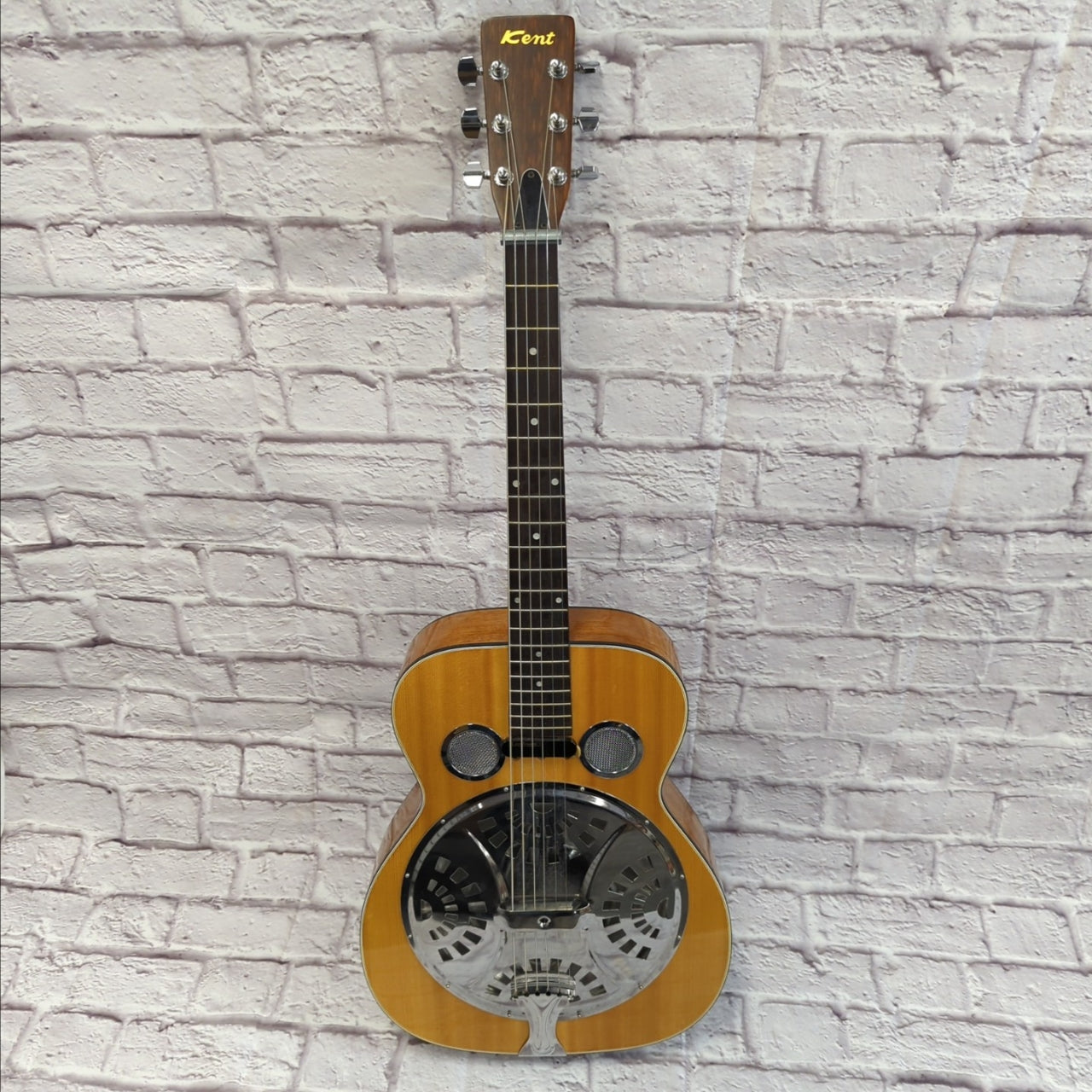 Kent Resonator Dobro with Lace Sensor Pickup Resonator