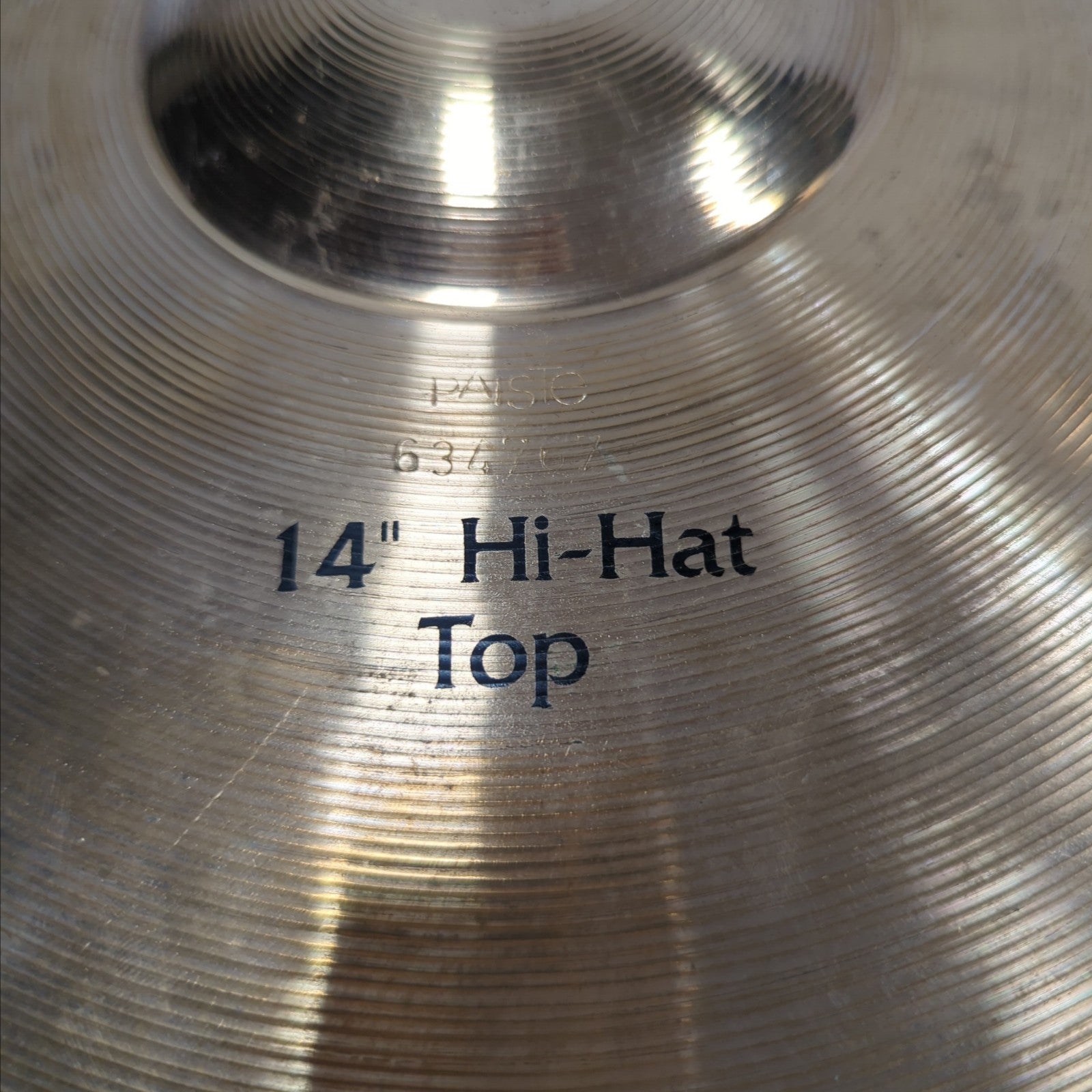 Paiste 502 Bronze 14 Hi Hat Cymbal Pair