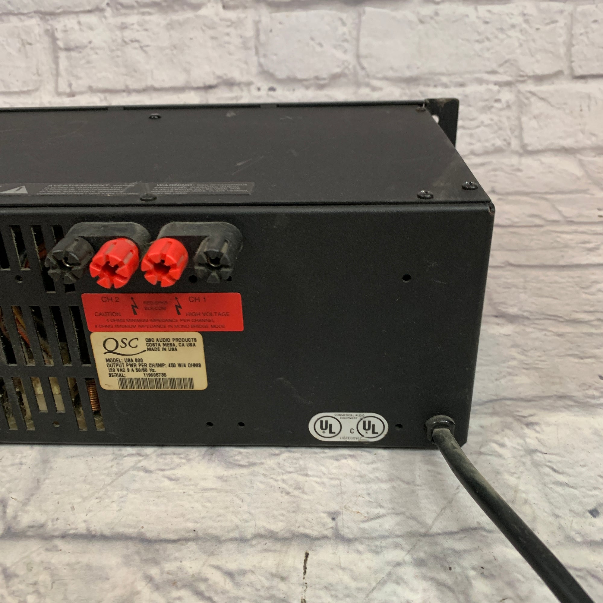 QSC USA900 Power Amplifier