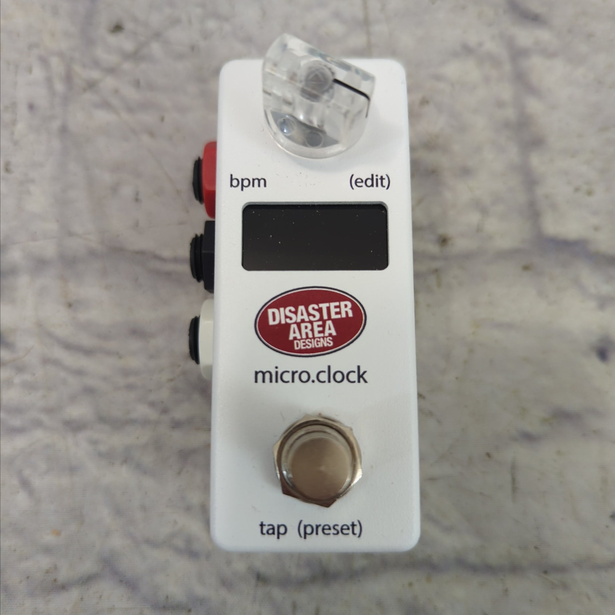 Disaster Area Designs micro.clock Tap Tempo Controller Pedal
