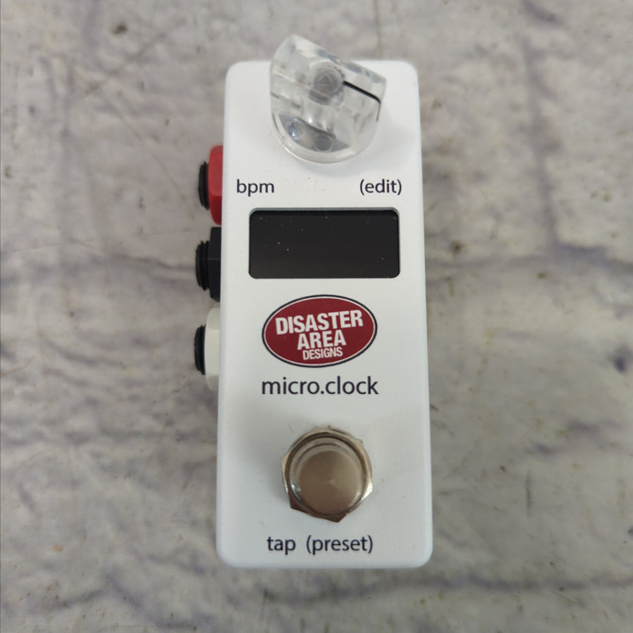 Disaster Area Designs micro.clock Tap Tempo Controller Pedal