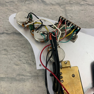 Dragonfire Hot Rails/Humbucker Loaded Pickguard
