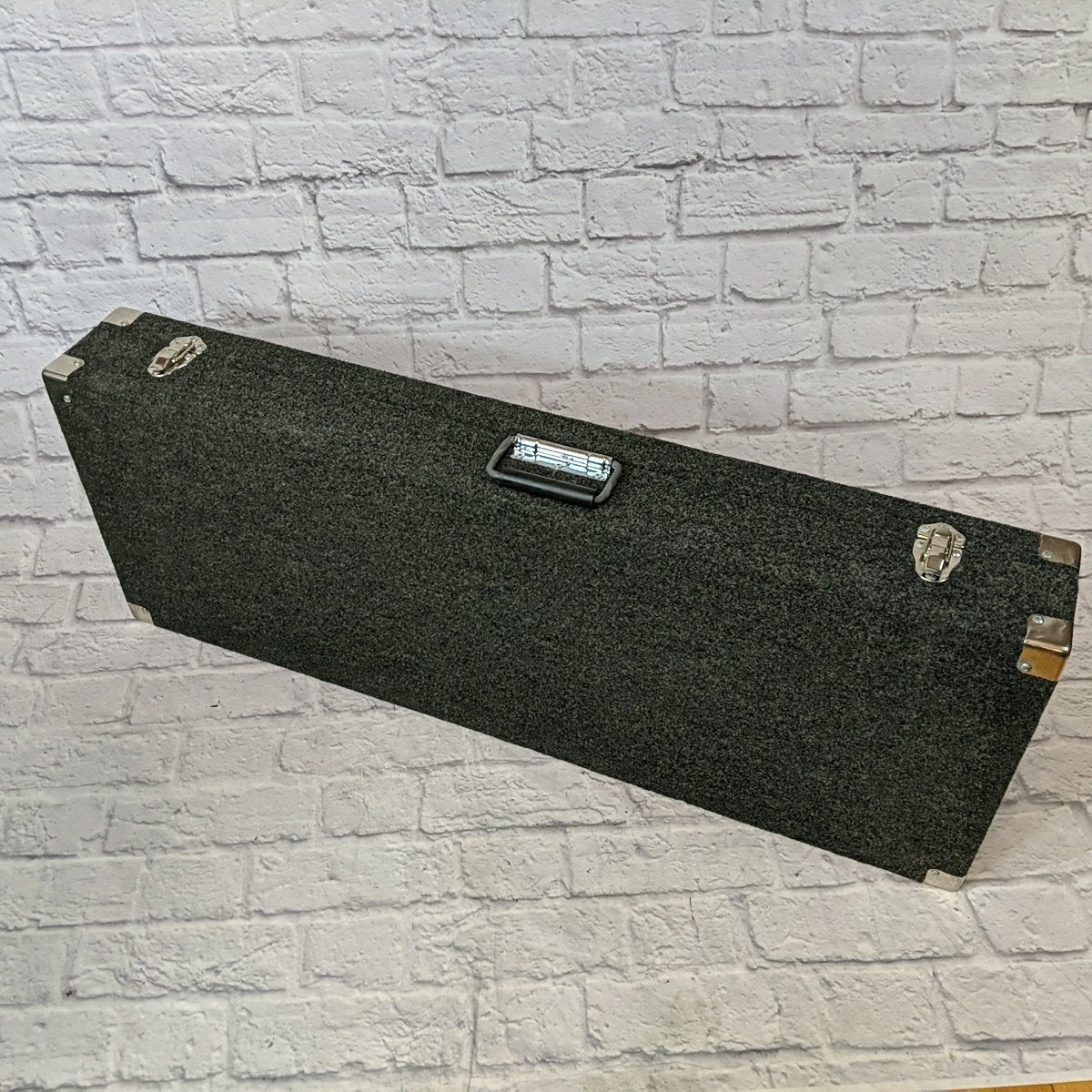 Cadence Open Foam Gray Carpeted Electric Guitar Hard Case