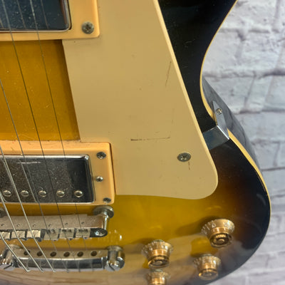 Stellar Les Paul Teardrop Tobacco Burst Electric Guitar